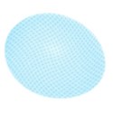 easter egg med blue grid