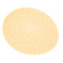 easter egg orange splats