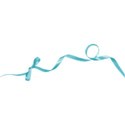 bow ribbon teal 2