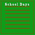 school days note