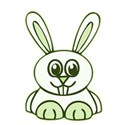 green rabbit