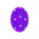 purple bunny egg