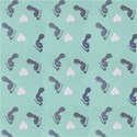 boy teal feet background