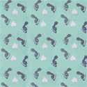 boy teal feet background