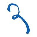 blue party twirl