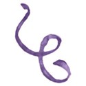Purple dark twist