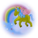 Yellow unicorn