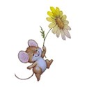 Yellow daisy mouse