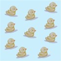 Duck background Blue