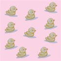 Duck background pink