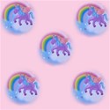 Purple and pink unicorn background