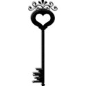 heart key