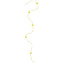 string beads yellow