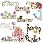 Easter Word Art