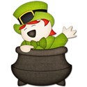 leprechaun in pot