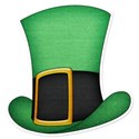 lucky hat 2 sticker