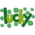 lucky wordart