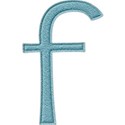 lowercase f