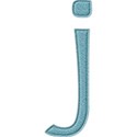 lowercase j