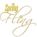 spring fling word art