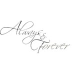 Love Always & Forever Word Art