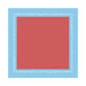 blue with aphabet frame