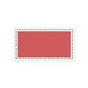 Little scallop frame lt aqua