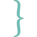 Bracket R Blue