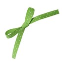 ribbon tied green