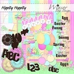 Hippity Hoppity Easter+Chocolate Alpha