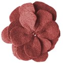 Redhead Scraps - WF - Felt Flower