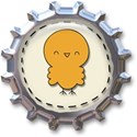 bottle cap chick