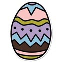 Easter Egg Sticker