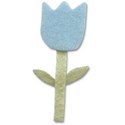 Felt Tulip Blue