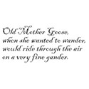 Mother Goose rhyme