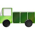  Green Truck No Border