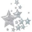 AcrylicGlitterStars