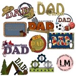 Fathers Day/Dad Word Art