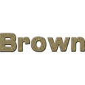 brown  (ground)