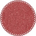 red sparkle circle