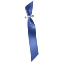 stapled ribbon blue