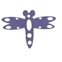 Purple dragon fly