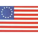 American Betsy Ross Flag background