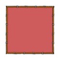 bamboo frame brown