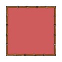 bamboo frame brown