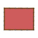 bamboo frame brown