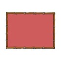 bamboo frame brown