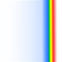 small rainbow strip