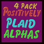 4 pack plaid alphas combo pack + extras