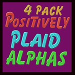 4 pack plaid alphas combo pack + extras